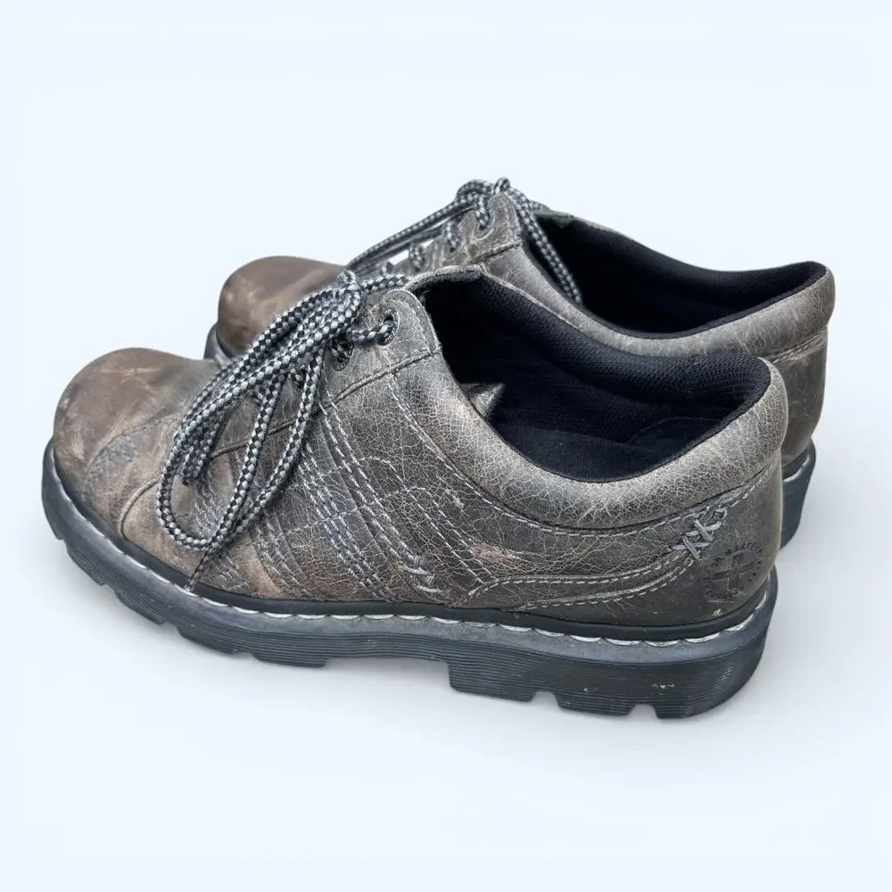 Vintage Y2K Dr. Martens Chunky Broden Leather Oxford Shoes Men’s 10 / Women’s 11